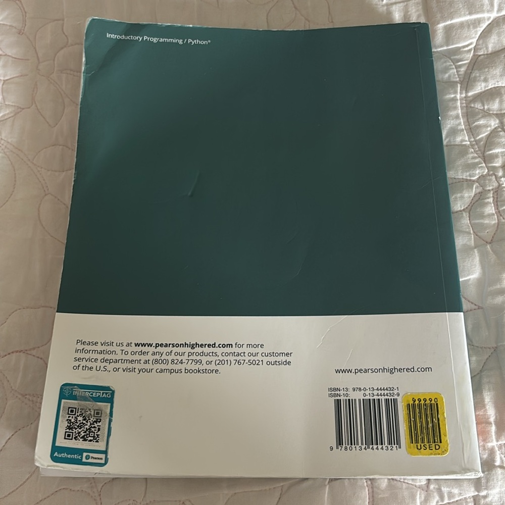 Python text book 4th edition - Picture 2 of 4